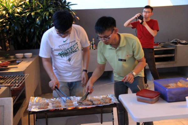 Barbecue at the Rooftop 